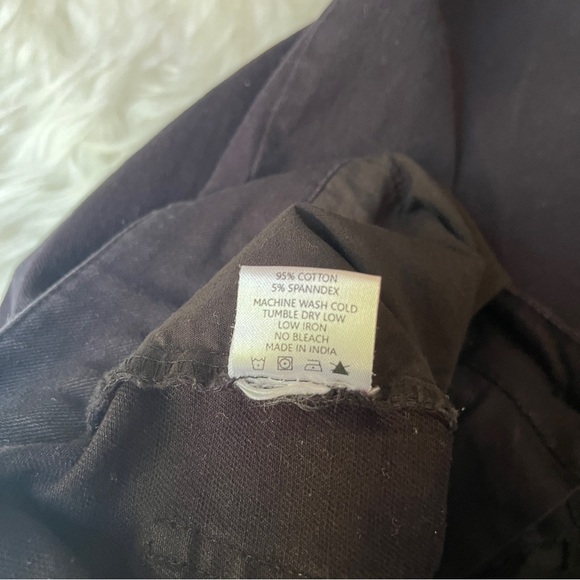 Able | Aarti Wide Leg Cropped Black Pants, Size 8, Wide Leg Ankle Pants - Picture 4 of 8